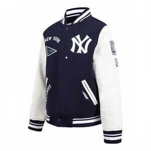 NEW PRO STANDARD kid's new york yankees mlb retro classic rib wool varsity jacke